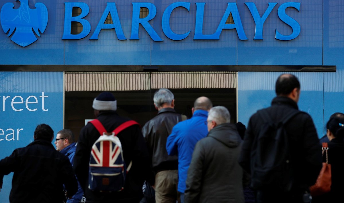 Barclays panga kontor Manchesteris. 