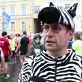 DELFI VIDEO | SEB Tallinna Maratoni 10 km distantsile eksis ära identiteedikriisis lammas