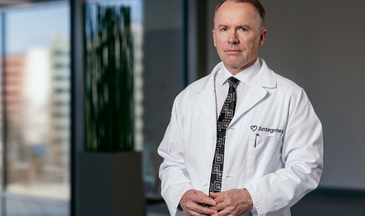Onkoloog ja Antegenes asutaja dr Peeter Padrik paneb kõigile südamele oma tervise eest hoolt kanda, et vähk õigeaegselt avastada.
