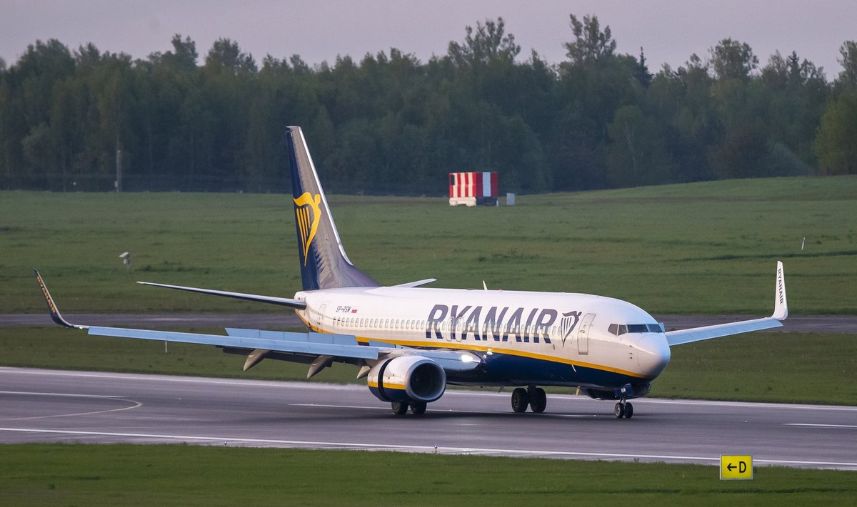 Ryanairi lennuk, mis viis Valgevene opositsiooniajakirjanikku Raman Pratasevitšit Ateenast Vilniusesse ja suunati Minskisse.