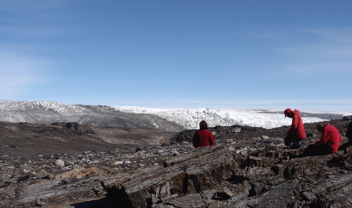2012. aasta foto Austraalia teadlastest Gröönimaal