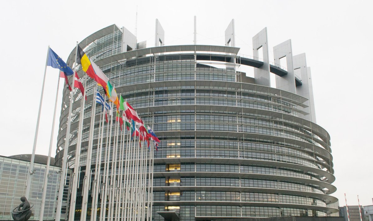 Euroopa parlament - Eesti lipou ei ole
