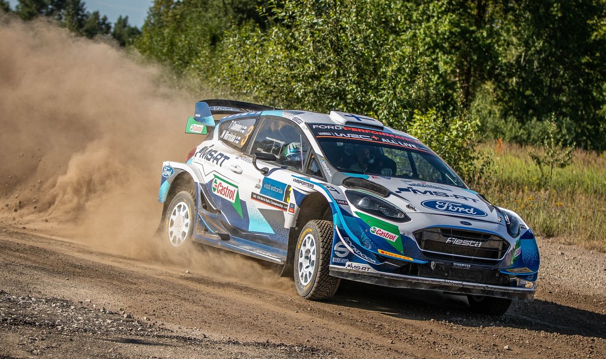 Teemu Suninen Rally Estonial. Kas soomlane saab sügisel WRC masinaga võimaluse ka kodusel Soome MM-etapil?