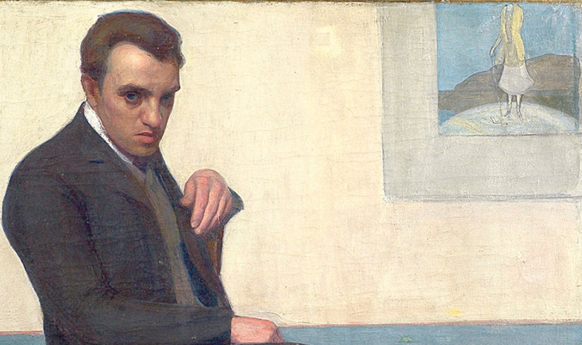 Nikolai Triigi üks tuntumaid teoseid on kindlasti 1908. aastast pärinev kunstnik Konrad Mäe portree.