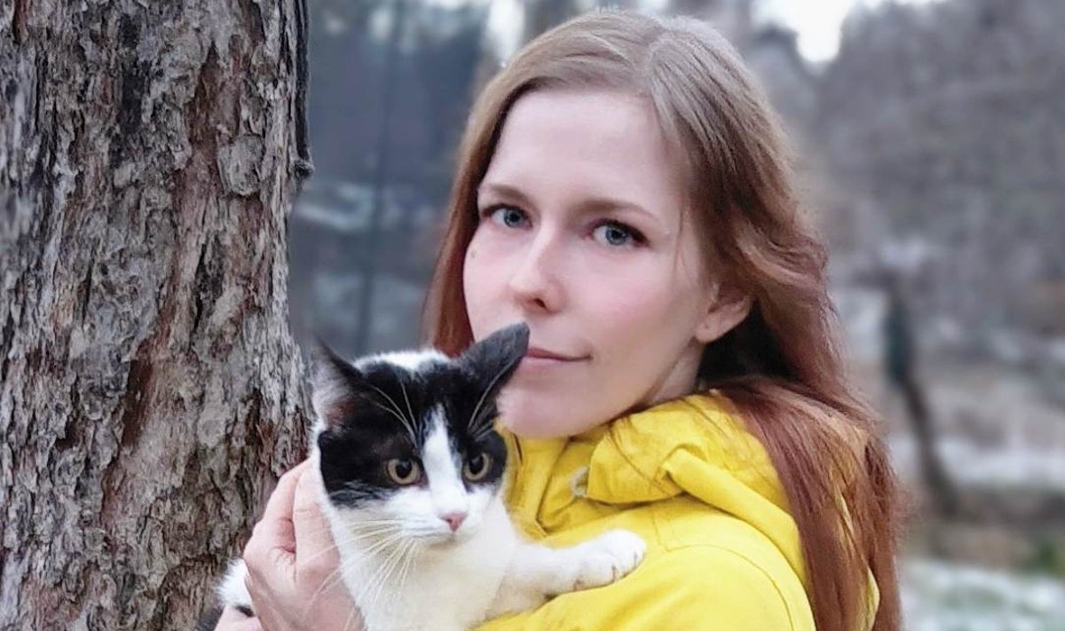 Kadri koos kass Dooraga