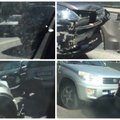 VIDEO: Vabaduse puiesteel juhtus nelja autoga ahelavarii, liiklus oli tugevalt häiritud
