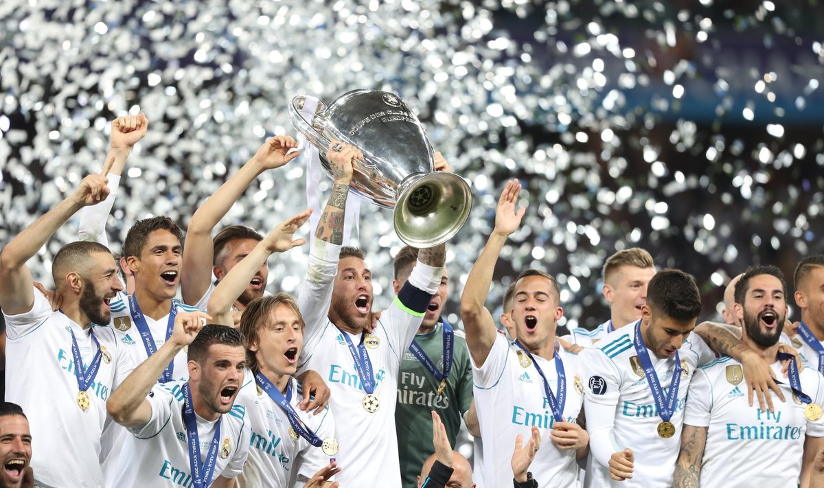 Madridi Real on võitnud Meistrite Liiga kolm viimast hooaega.