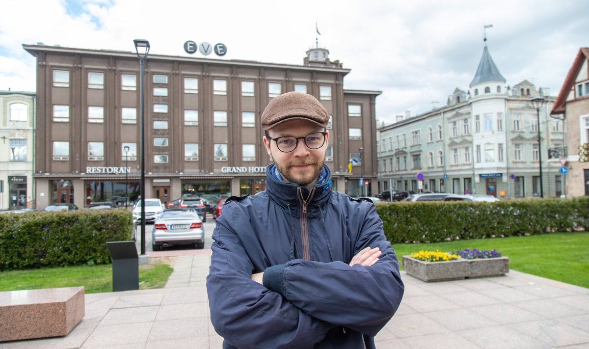 Viljandi linnapea kandidaat Johan-Kristjan Konovalov.
