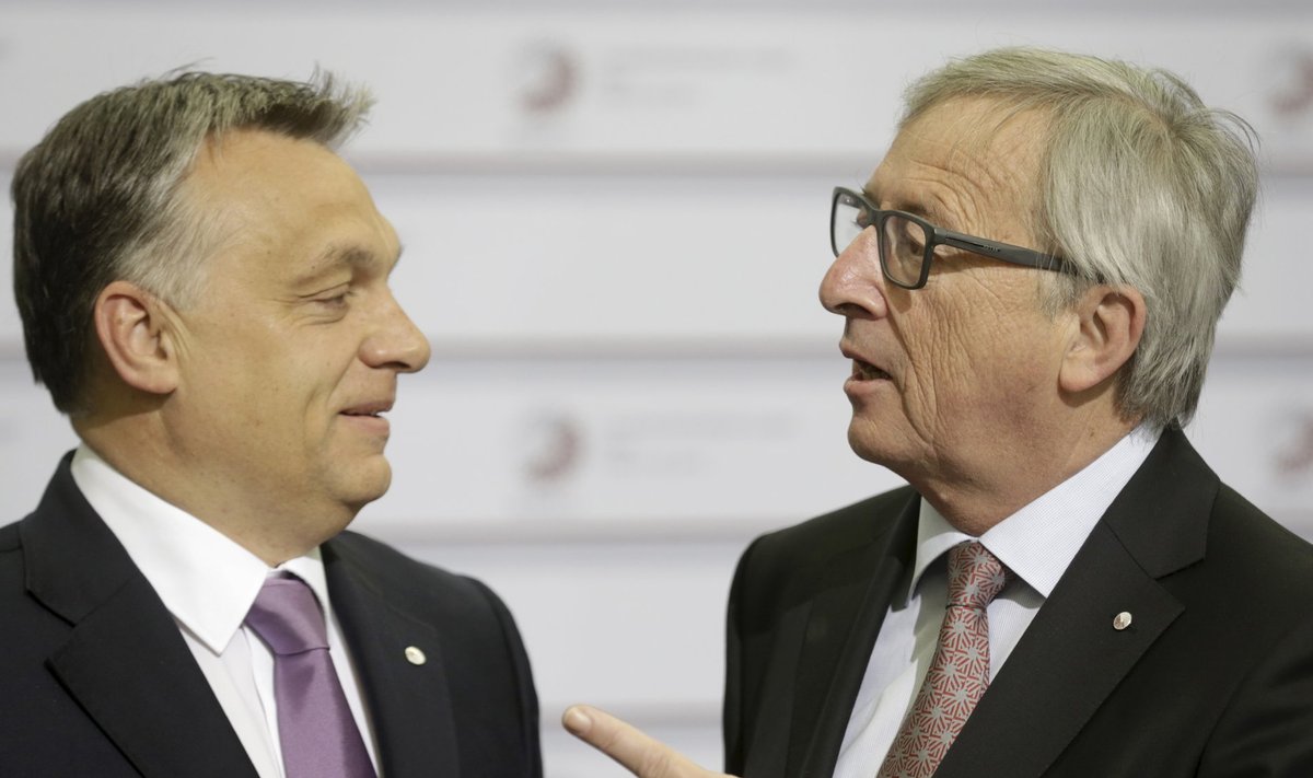 Viktor Orbán ja Jean-Claude Juncker