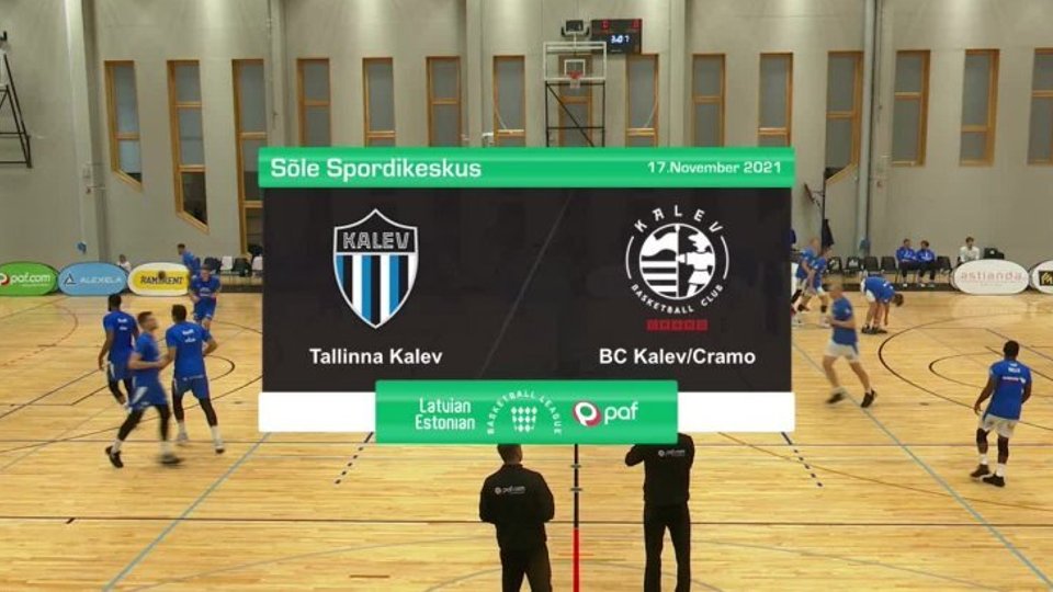 TÄISPIKKUSES | Korvpall: Tallinna Kalev - BC Kalev/Cramo - Delfi TV