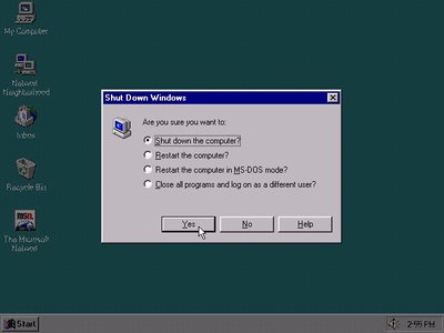 Windows 95 sulgemisaken