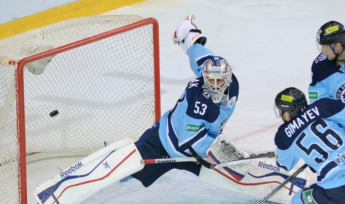 Ice hockey. KHL. Sibir vs. Metallurg Magnitogorsk