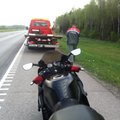ФОТО: Мотоциклист-лихач превысил ограничение скорости на 80 км/ч и получил 15 суток ареста