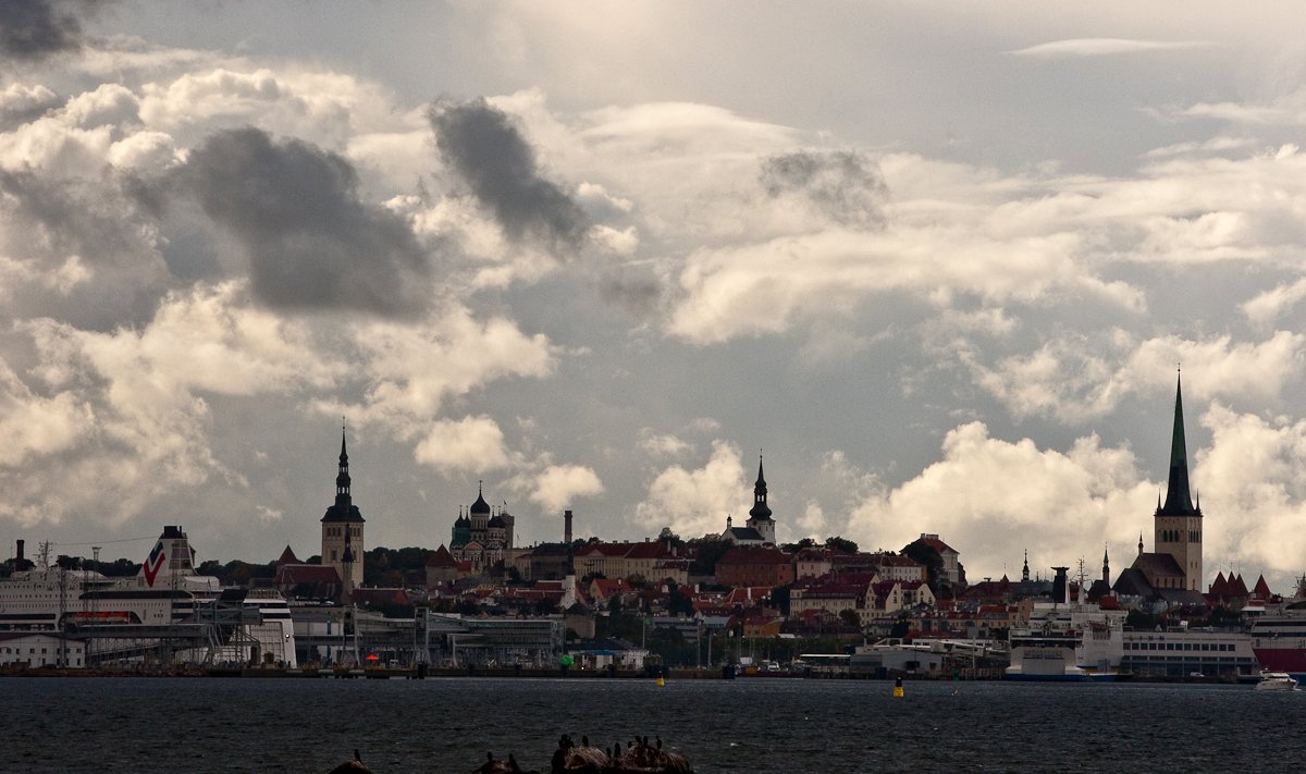 Pilved Tallinna kohal