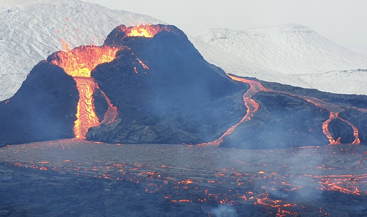 Vulkaanipurse Islandil