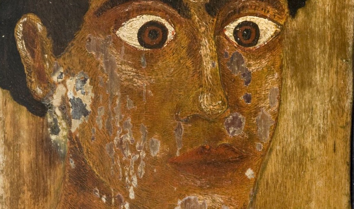 POLE ORIGINAAL: Mikkeli muuseumis asuv naise portree Faijumi portree (1-4. saj) laadis. 19./20. sajandi vahetus.