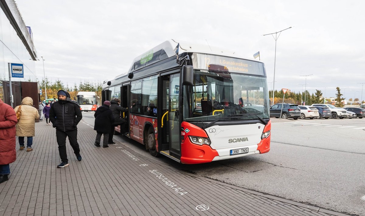 TARTU LINNALIINIBUSS: Ülikoolilinnas veab inimesi Go Bus.