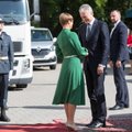 ФОТО: Керсти Кальюлайд встретилась в Кадриорге с президентом Литвы