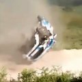 VIDEO | JWRC-klassis sõitnud Ken Torn keeras Portugali rallil auto neli korda üle katuse