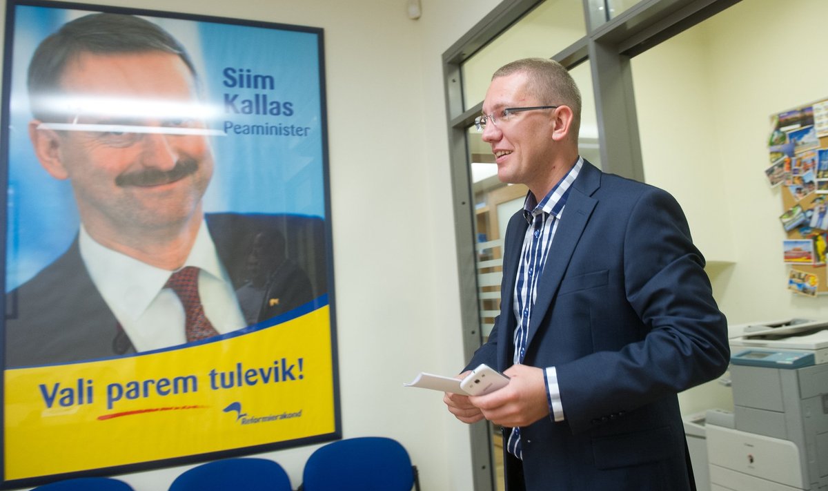 Justiitsminister Kristen Michal andis intervjuu Eesti päevalehele