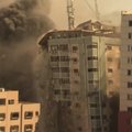 ВИДЕО | Израильские ВВС ударили по зданию с офисами СМИ в секторе Газа