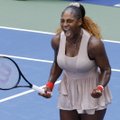 Raske võidu saanud Serena Williams pääses veerandfinaali