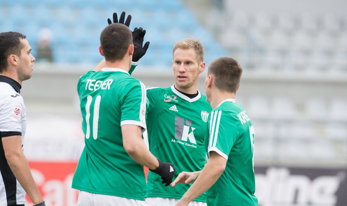 Veel eelmise aasta lõpus pallis Kink Eestis FC Levadia ridades