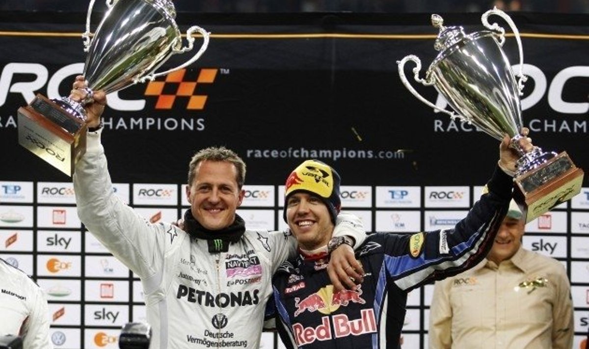 Michael Schumacher ja Sebastian Vettel, Meistrite võidusõit