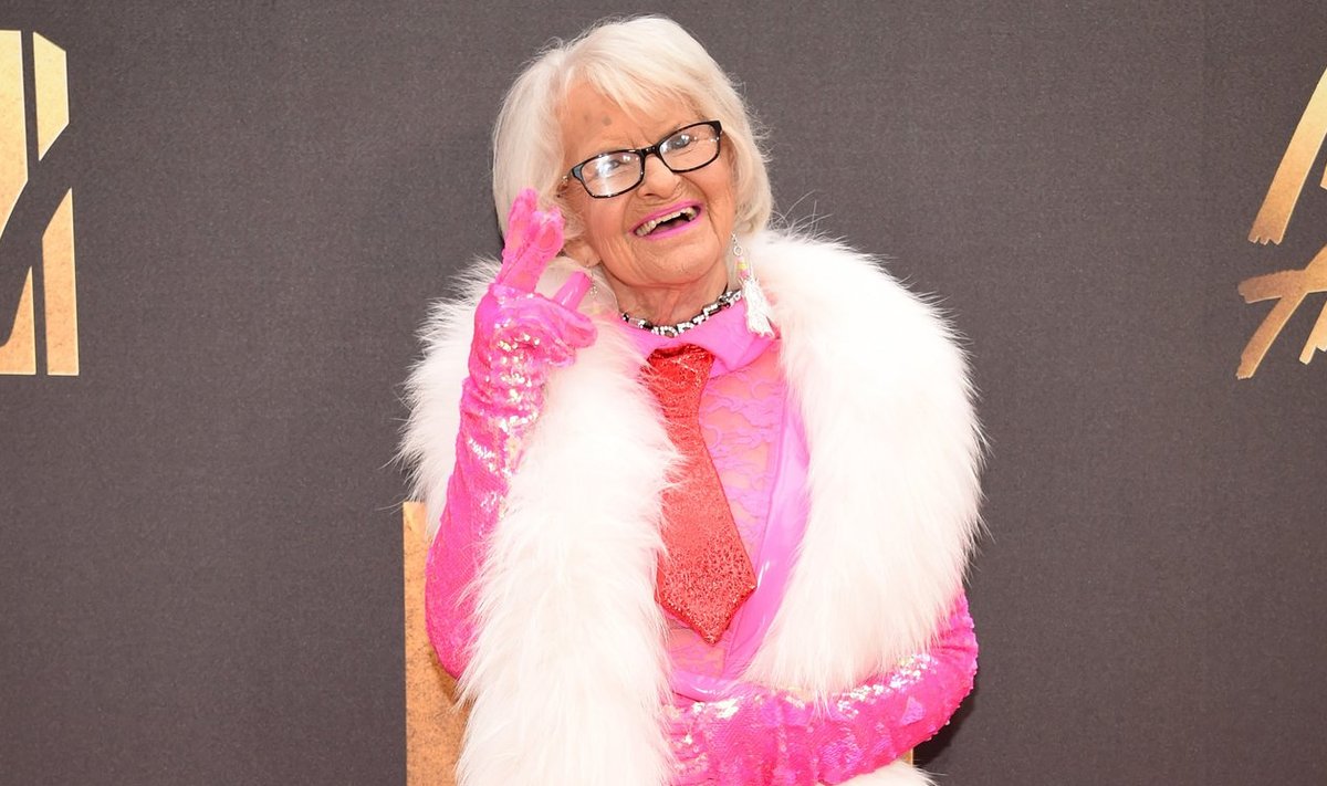 Internet personality Baddiewinkle arrives at the 2016 MTV Movie Awards in Burbank