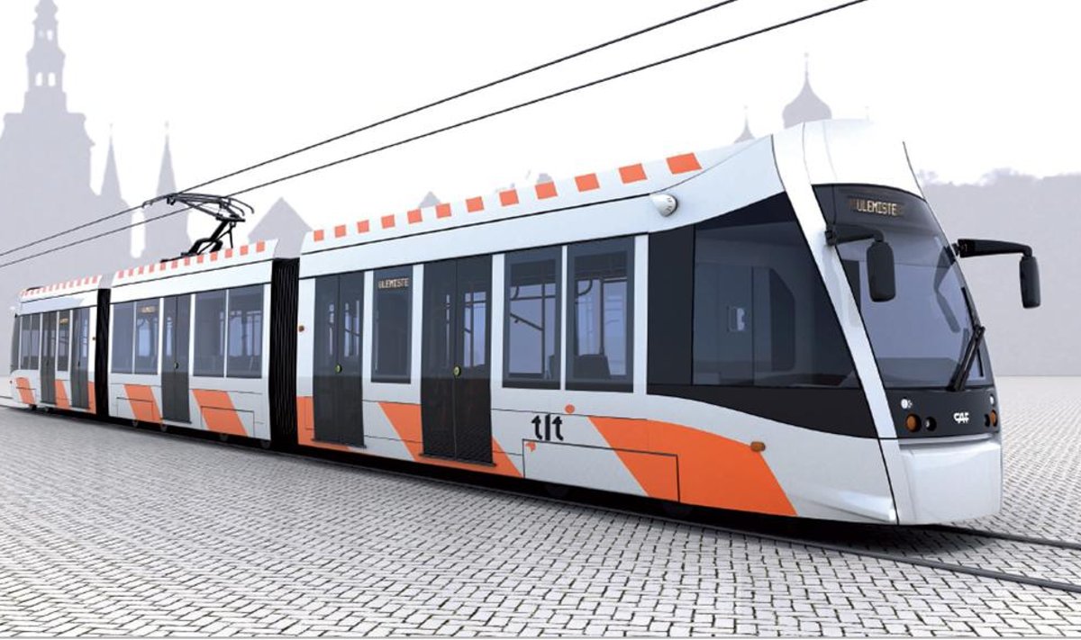 Esimene uus tramm saabub Tallinna novembris.