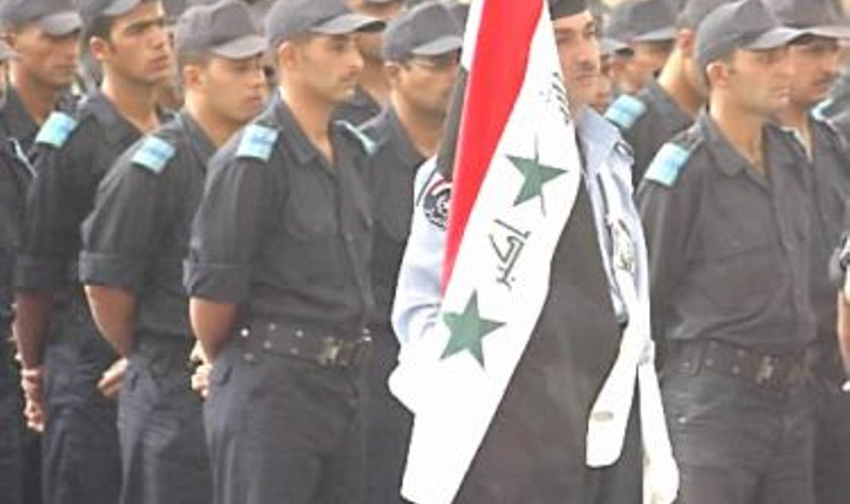 Iraagi politseikadetid