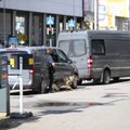 ФОТО: Из-за сообщения о бомбе эвакуировали отель Tallink рядом с торговым центром Viru