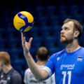 Эстония уступила Латвии в матче-открытии на домашнем чемпионате Европы по волейболу
