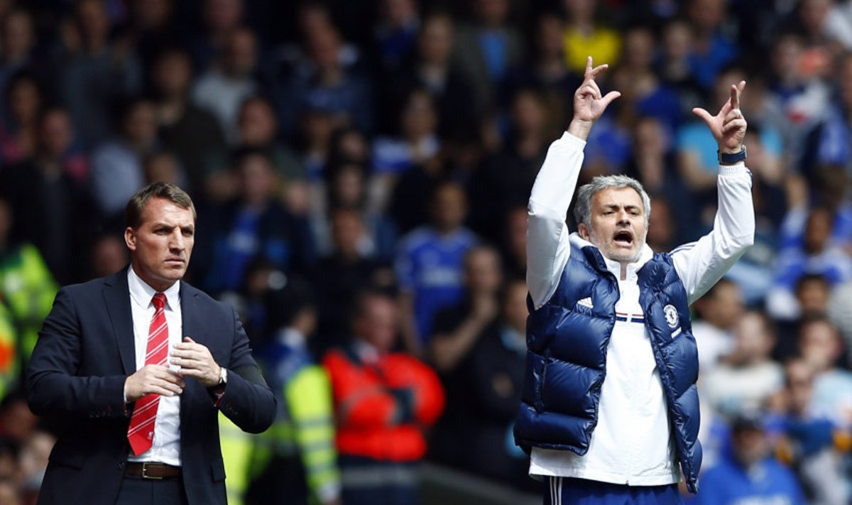 Jose Mourinho ja Brendan Rodgers