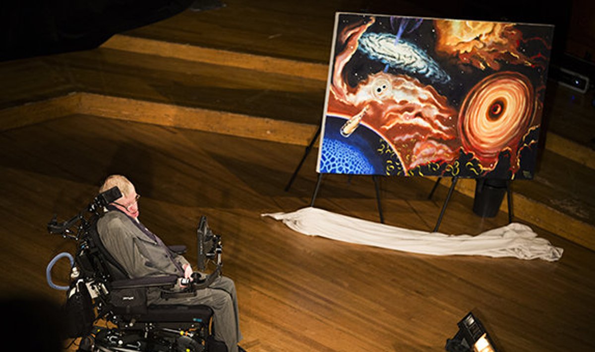 Hawking loengus. Foto: Stephanie Mitchell/Harvard Staff Photographer