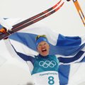 ФОТО: Финн сменил лыжи и выиграл олимпийский марафон у россиянина