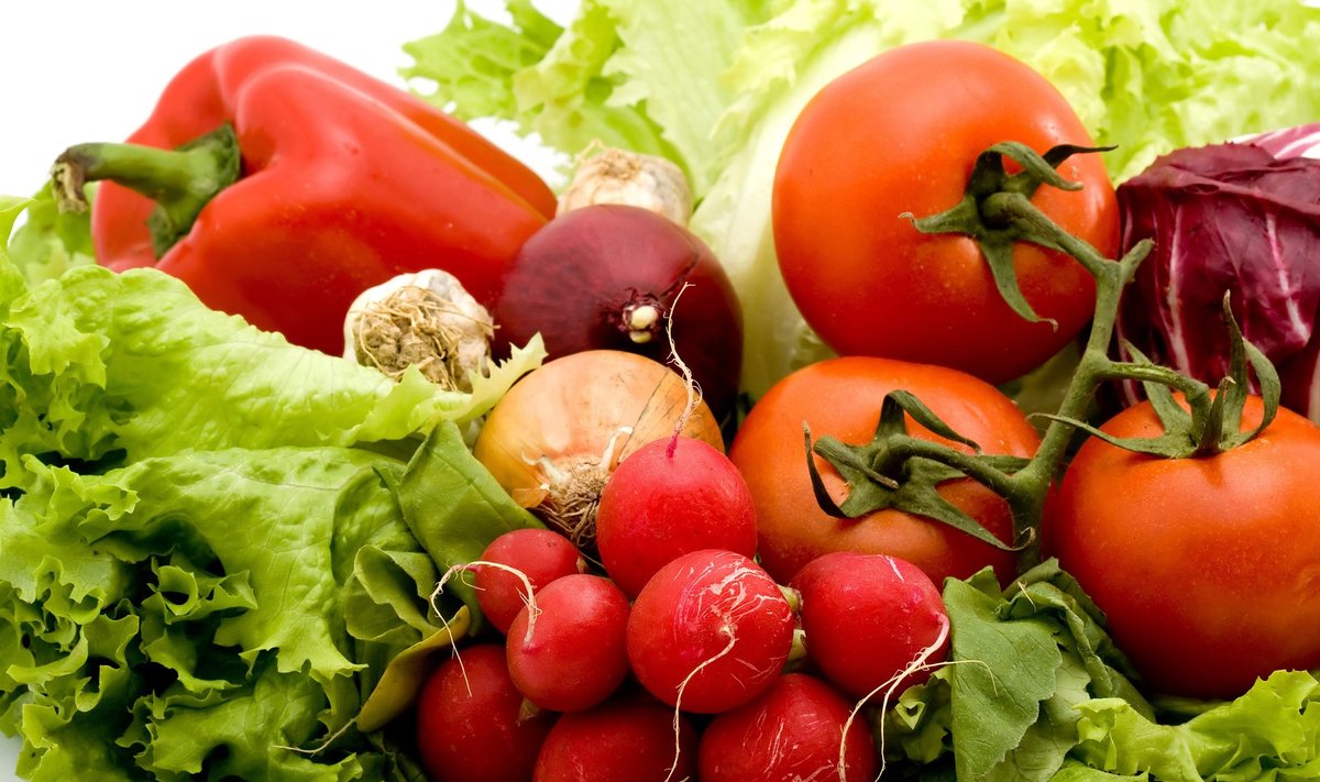 Köögiviljadest saab vajaliku C-vitamiini koguse ka kevadel.