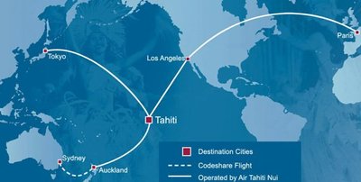 Air Tahiti Nui lennuliinid. Foto: worldairlinenews.com