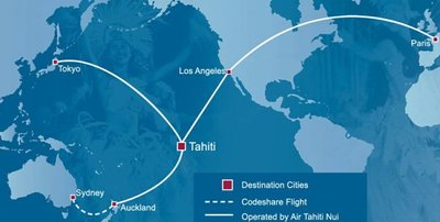 Air Tahiti Nui lennuliinid. Foto: worldairlinenews.com