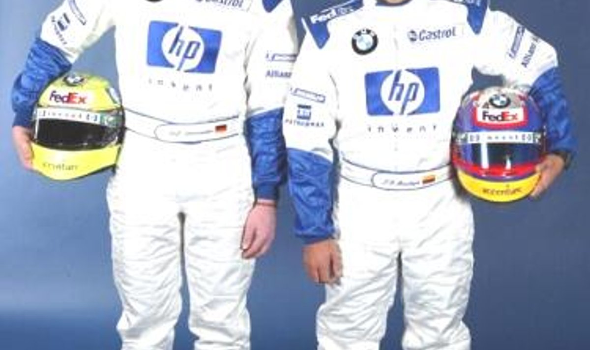 Ralf Schumacher ja Juan-Pablo Montoya