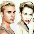 Käredate noorstaaride hämmastav sarnasus! Nagu kaks tilka vett: Justin Bieber ja Miley Cyrus