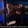 VIDEO: Starshipi võidukäik jätkub - pakirobot veeres äsja läbi menukast Jimmy Kimmeli jutusaatest