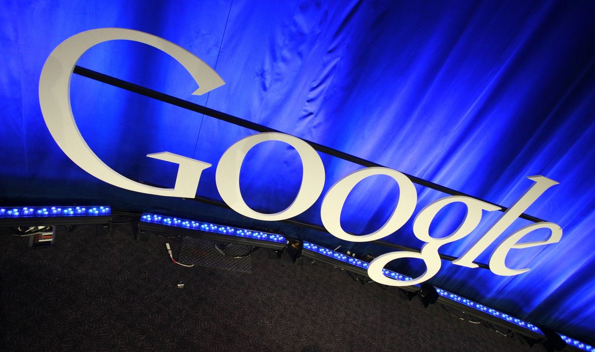 This photo taken Friday, April 9, 2010,, shows a Google sign at Google headquarters in Mountain View, Calif. Google reports quarterly earnings after the market closed, Thursday, April 15, 2010. (AP Photo/Paul Sakuma) / SCANPIX Code: 436