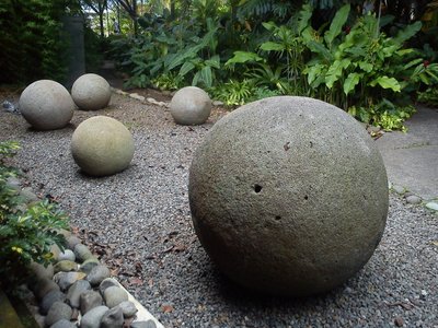 Kivikerad Costa Rica rahvusmuuseumis.