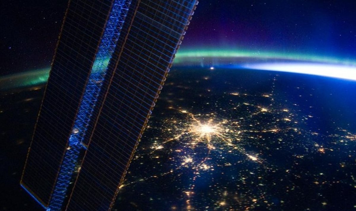 Moskva öösel, NASA