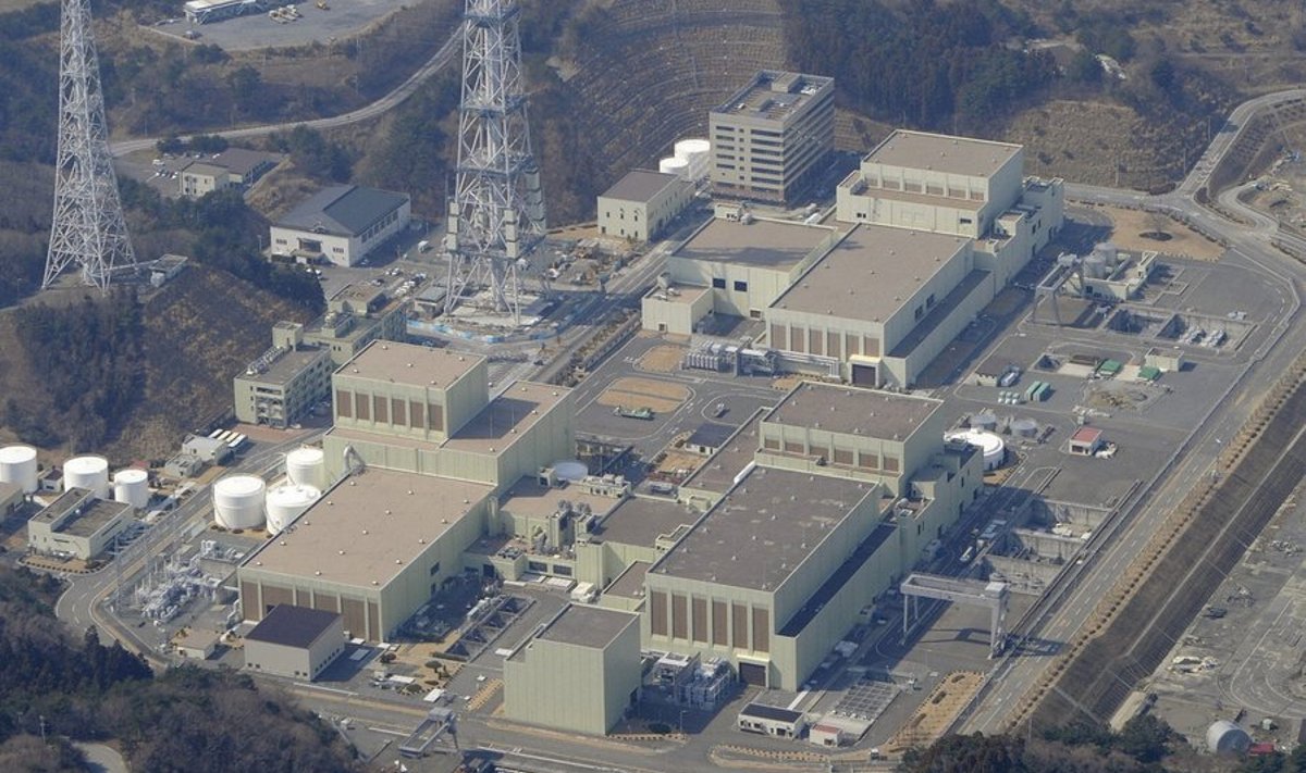 Onagawa tuumajaam, pildistatuna 13. märtsil, 2011