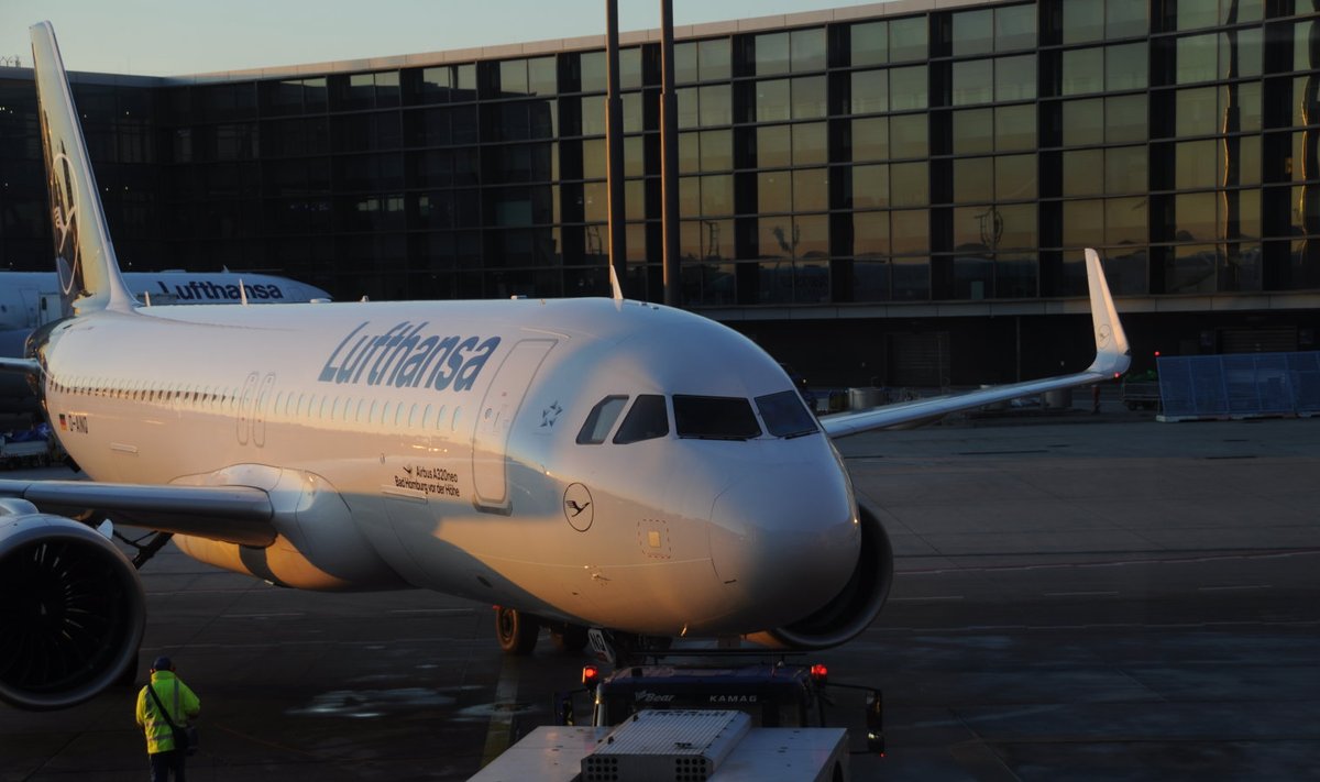 Lufthansa lennuk
