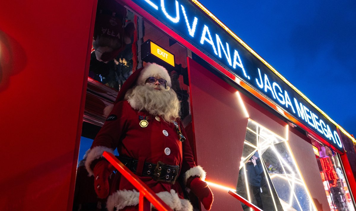 Coca-Cola jõulukaravan Noblessneris 16.12.2024