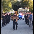 Liigutav hüvastijätt: ustav politseikoer saadeti südamlikult viimasele teekonnale