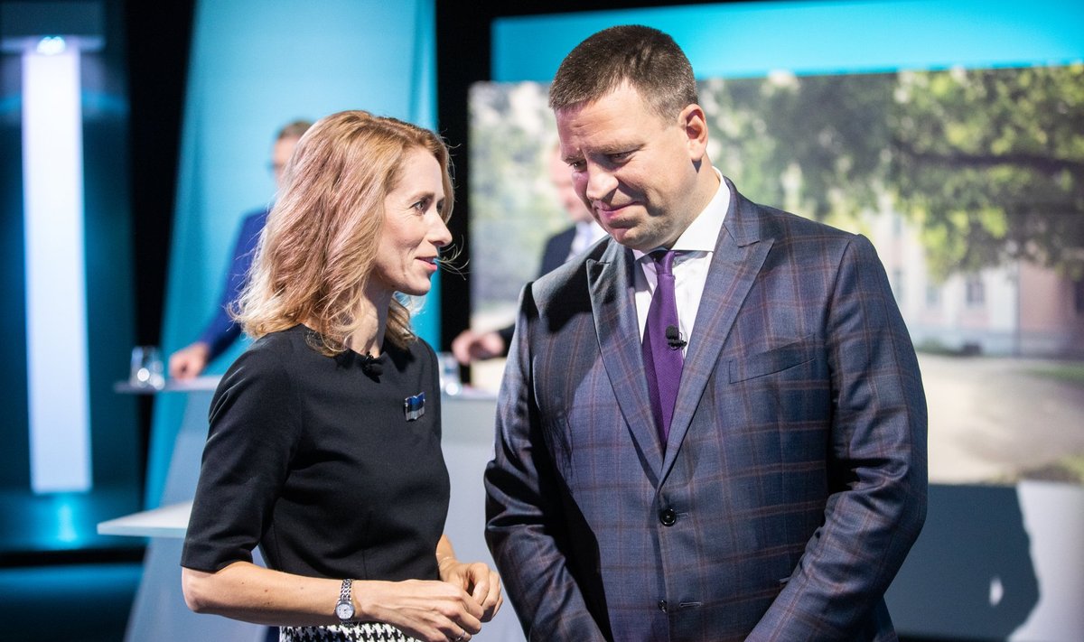 Kui valimisõhtu oleks täna, võiks matemaatiline reaalsus kannustada Kaja Kallast ja Jüri Ratast oma läbisaamist lappima.